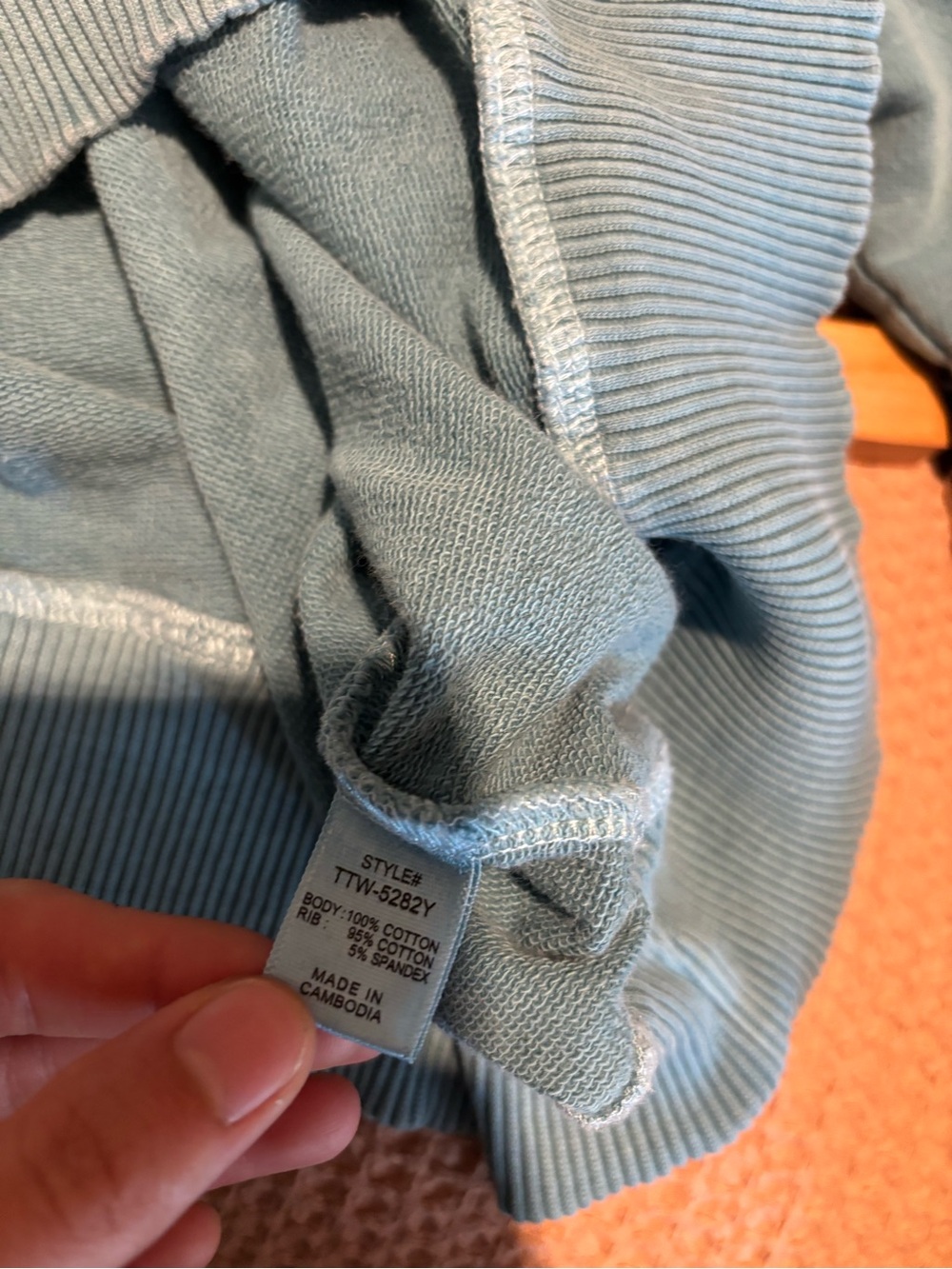 Zenana Women’s Quarter Zip Pull Over 100% Cotton M - Picture 4 of 4